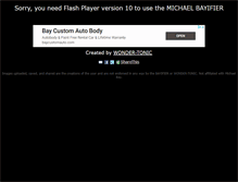 Tablet Screenshot of bayifier.com